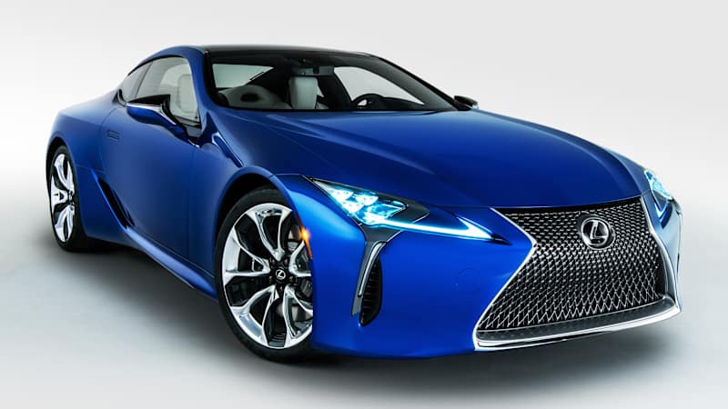 Lexus LCs for SEMA inspired by Blue Morpho butterfly, Marvel's Black Panther